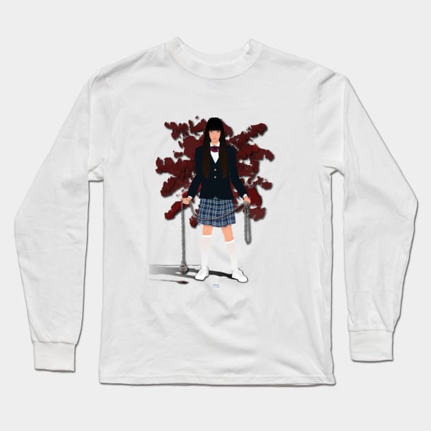 Gogo Yubari Long Sleeve T-Shirt by FMS